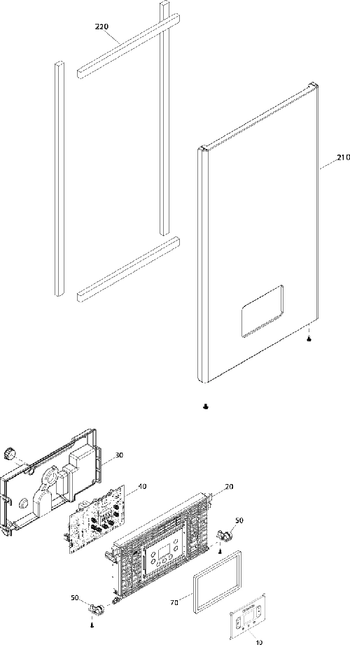 BASTIDOR, ELECTRÓNICA, CARCASA- 20187761