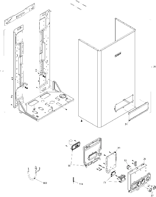 CIAO GREEN 25 CSI  BASTIDOR, ELECTRONICA
