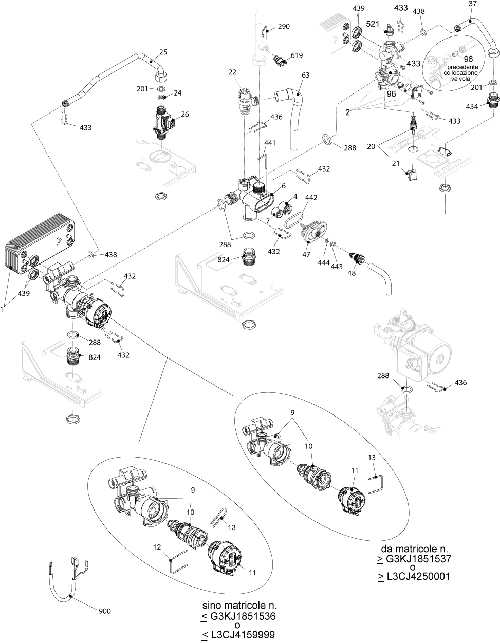 CIAO GREEN 25 CSI  HIDRÁULICOS PIEZAS 1